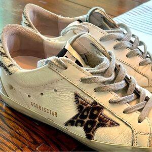 Golden Goose leather low-top sneakers
